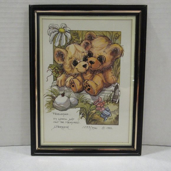 Jody Bergma Other - Framed Art Print- Friendship It's Worth Just Can't